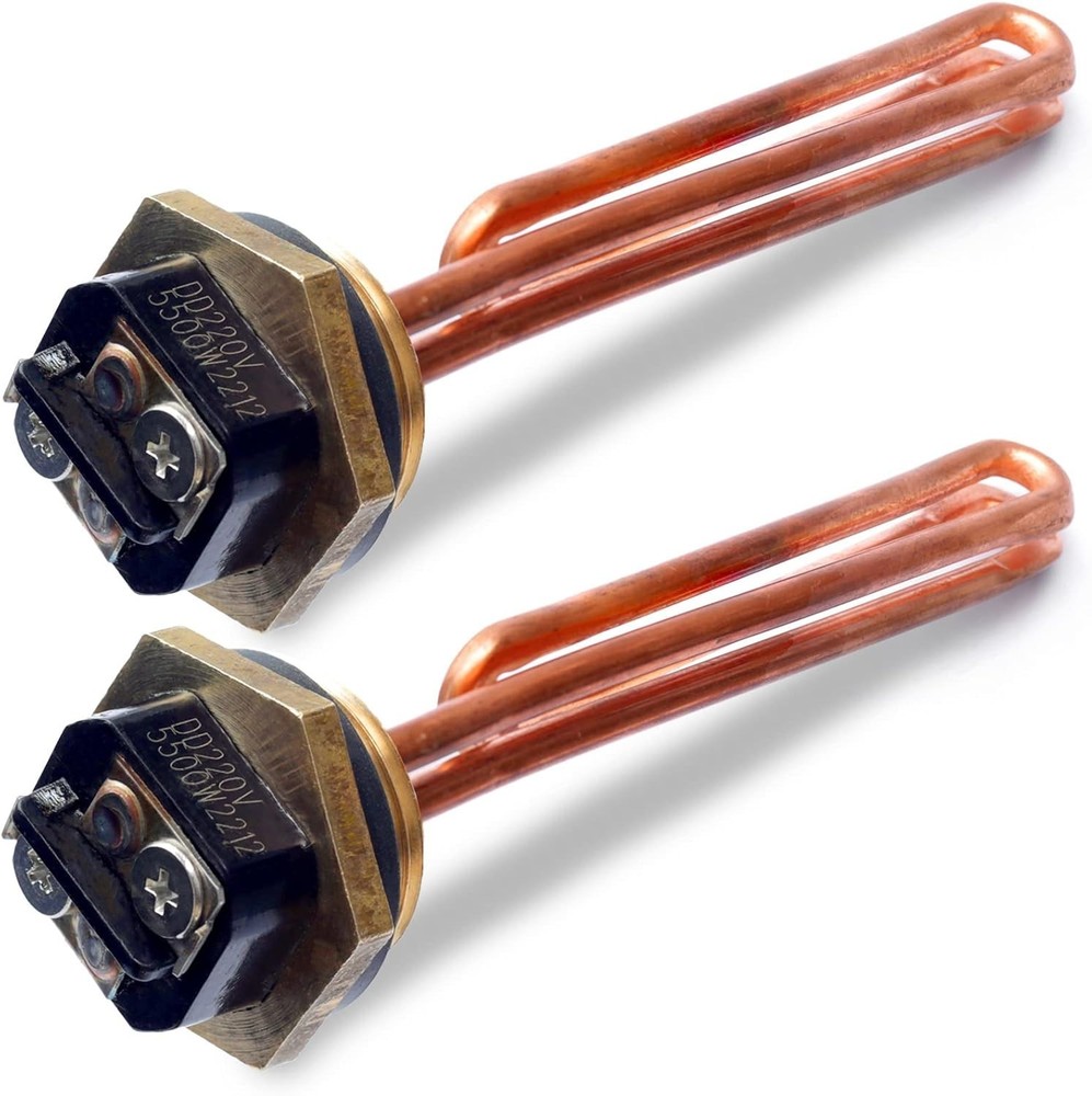 Efficient 2-Pack Water Heater Elements for Ecosmart & Rheem Models - HE 55220