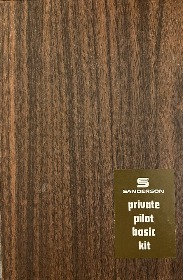 Vintage Jeppesen Sanderson Private Pilot Basic Kit Training Course Books