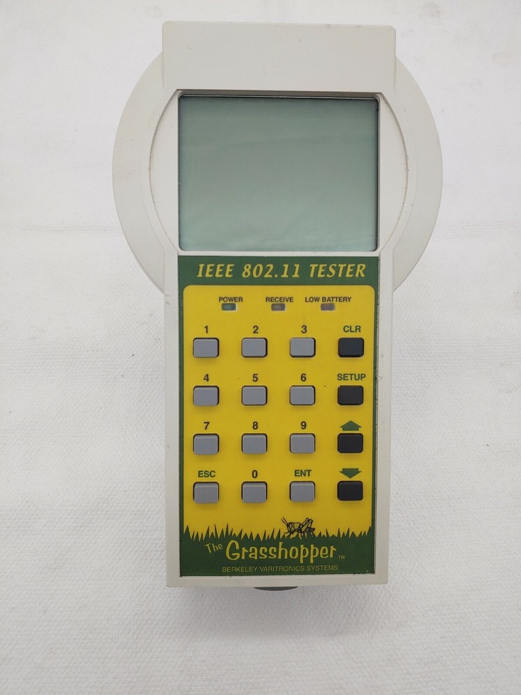 BERKELEY VARITRONICS SYSTEMS GRASSHOPPER IEEE 802.11 TESTER ONLY
