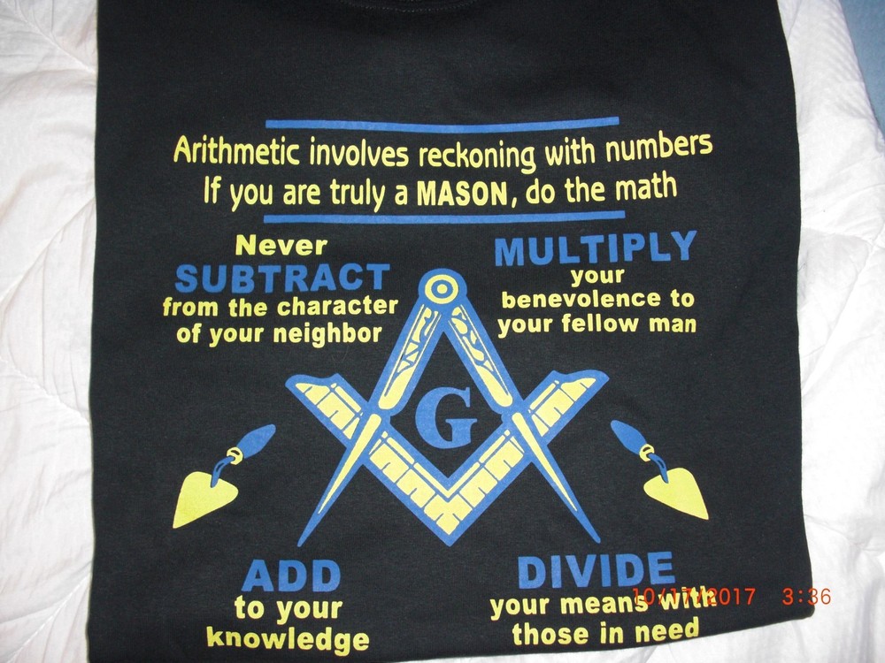 MASONIC  - ARTHMETIC T-SHIRT