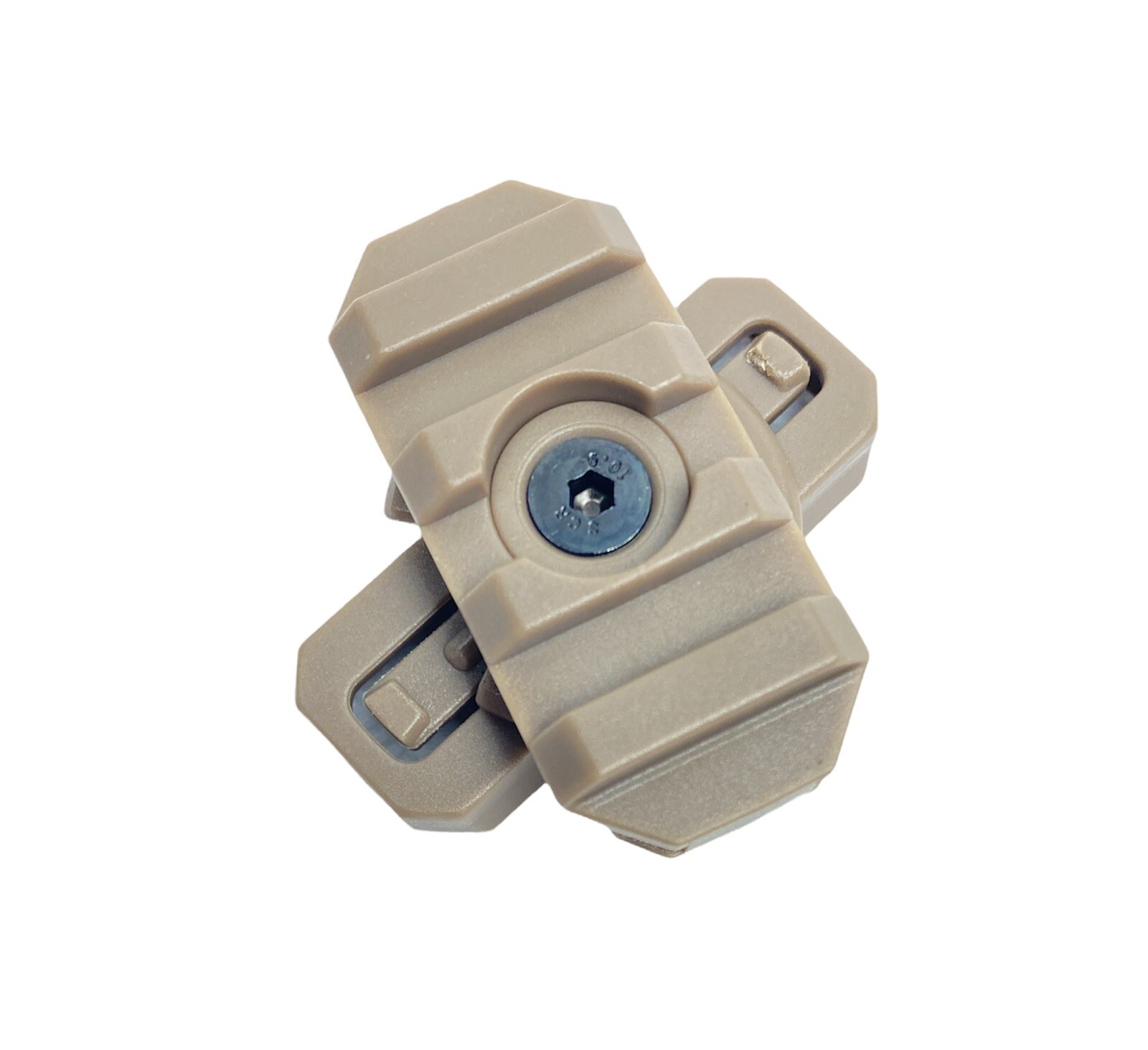 NEW Black ARC Helmet Rail Swivel Rotating 360 Degrees Picatinny Mount FAST Ship