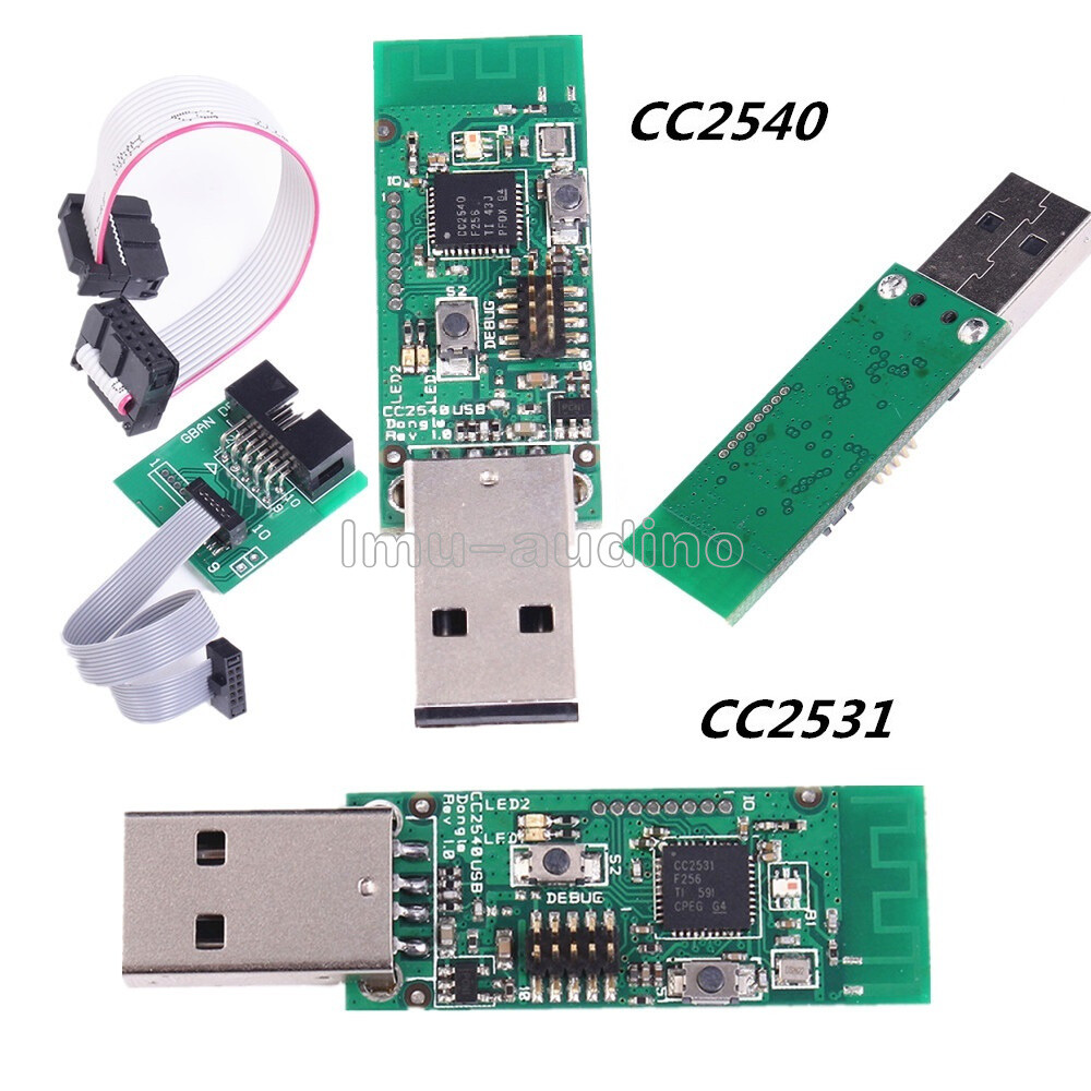 CC2531 CC2540 Sniffer Protocol Analyzer USB Dongle & Tool + Downloader for Zigbee