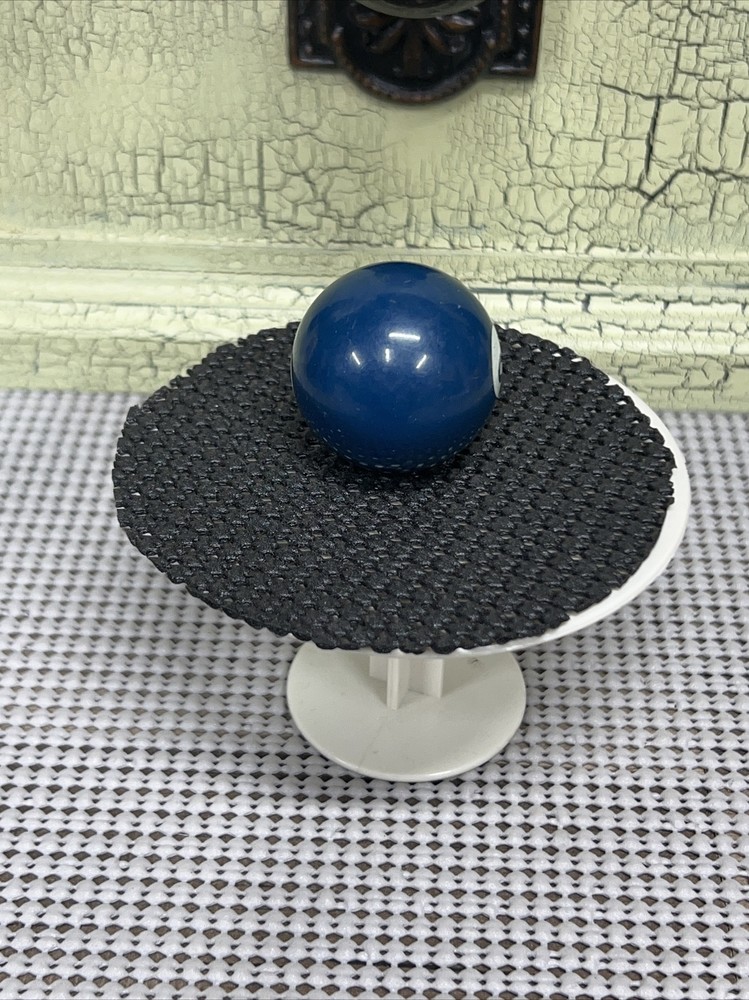Mini Pool Ball #2 Blue Solid 1.5" Diameter Miniature Billiard Replacement Vtg