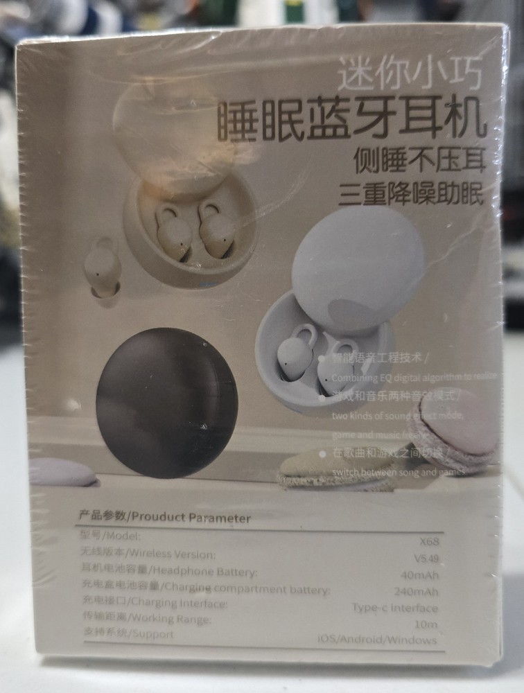 X68 Bluetooth Earphone Earbud NEW IN BOX