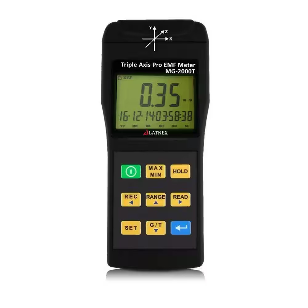 MG-2000T Triple Axis Pro EMF Meter