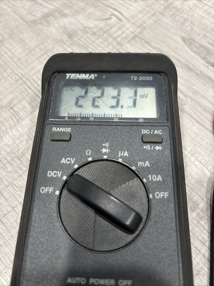 TENMA 72-2050 TEST EQUIPMENT WORkING
