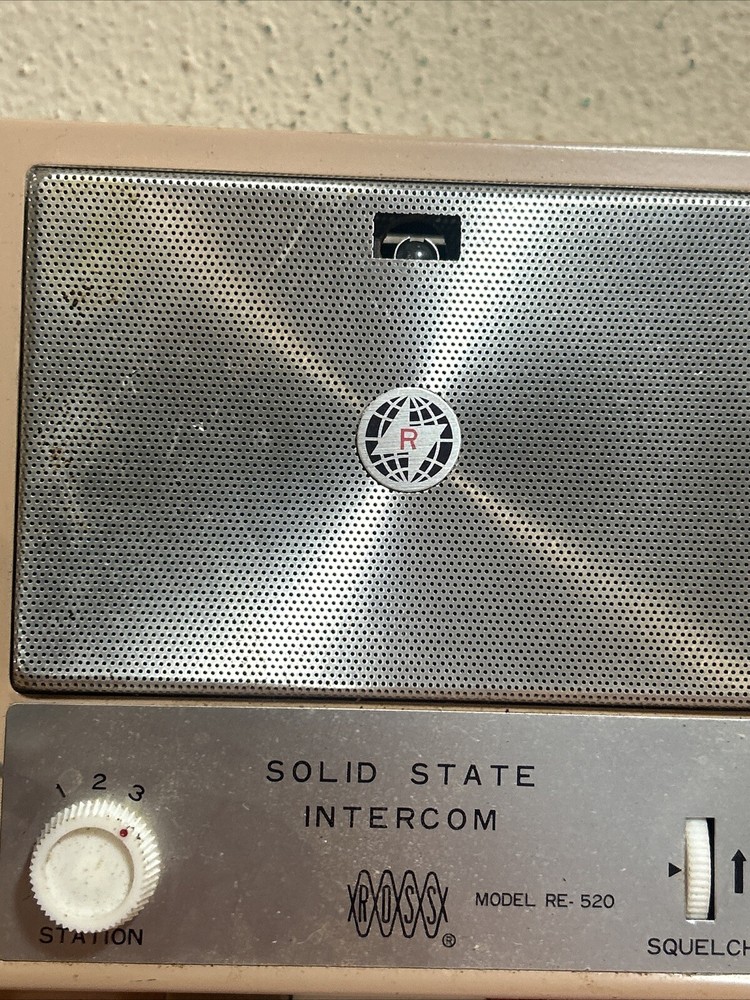 Vintage Ross RE-520 Intercom Solid State