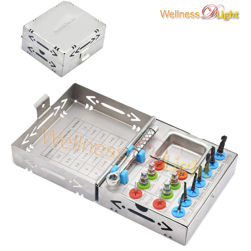 Surgical Kit Dental Basic Tools Ratchet Hex Drivers Parallel Pins DN-2231