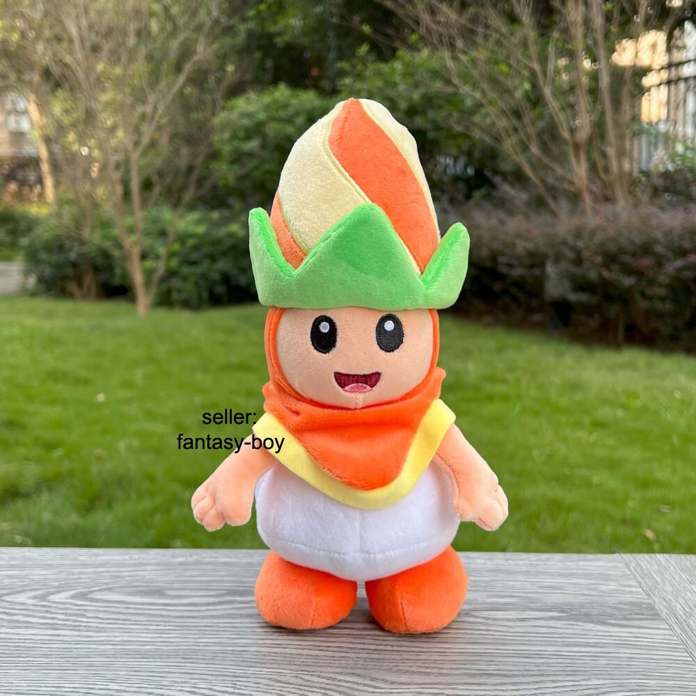 Super Mario Bros Wonder Plush Toy Poplin 10" Little Buddy Stuffed Animal Doll