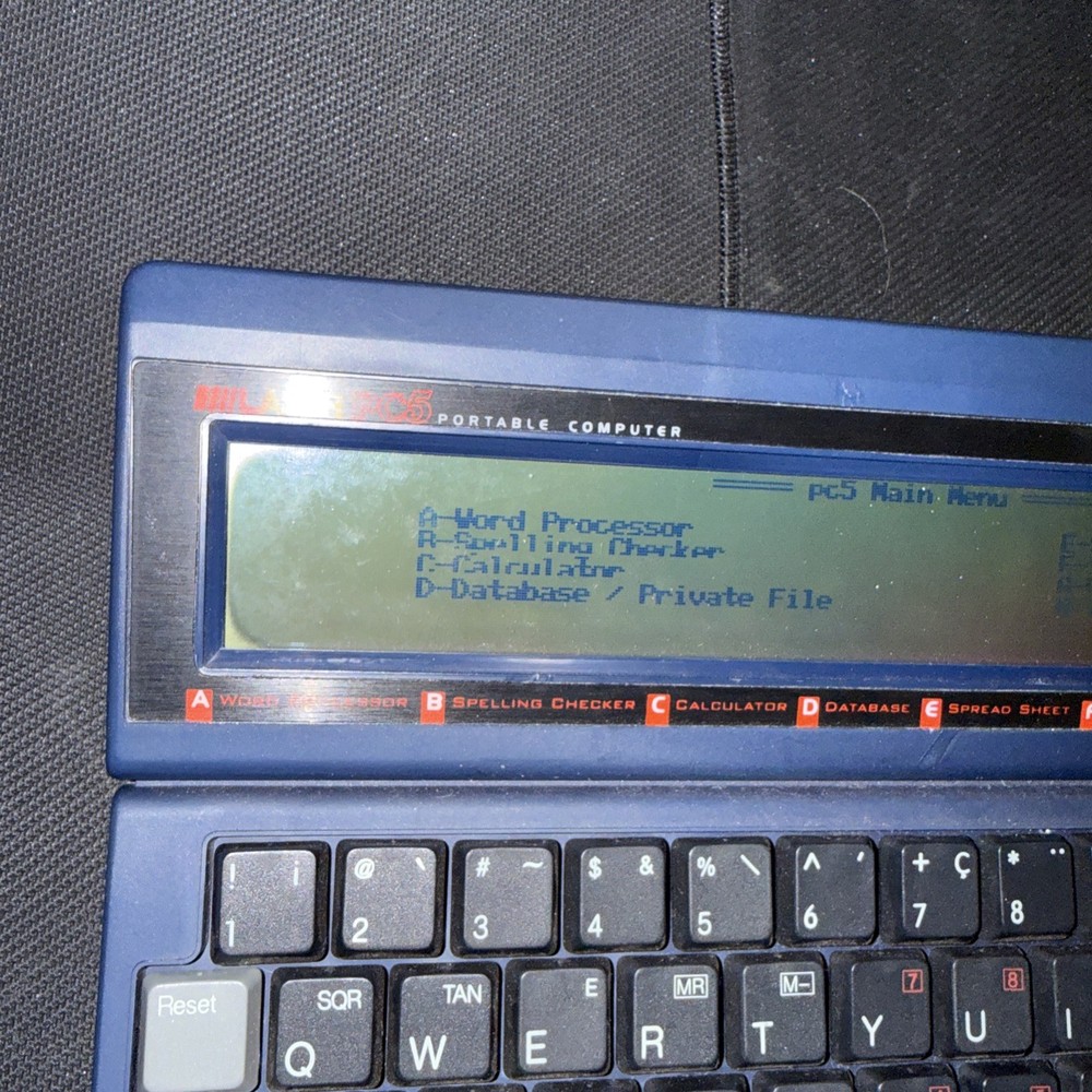 Laser PC5 Portable Computer Works Read Description