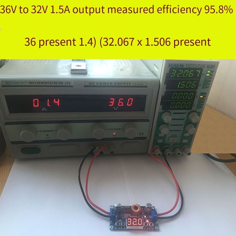 Digital Control 5A CNC Power Supply with Input/Output Voltage Indicators