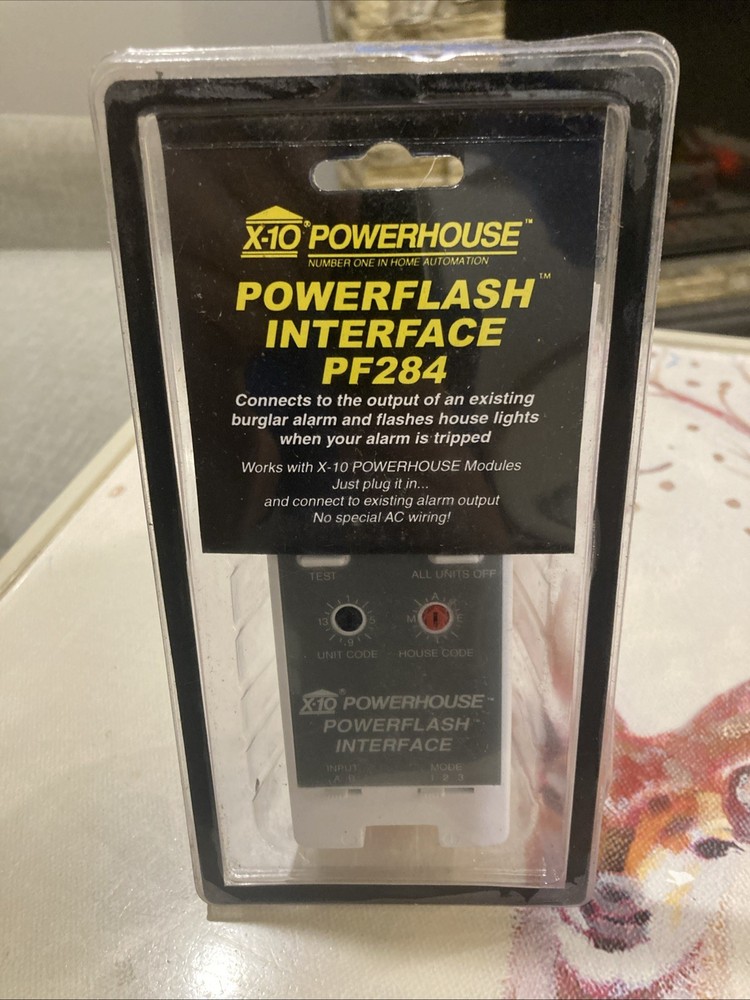 POWERFLASH INTERFACE PF284 by POWERHOUSE WHITE X-10 FLASH LIGHTS SECURITY