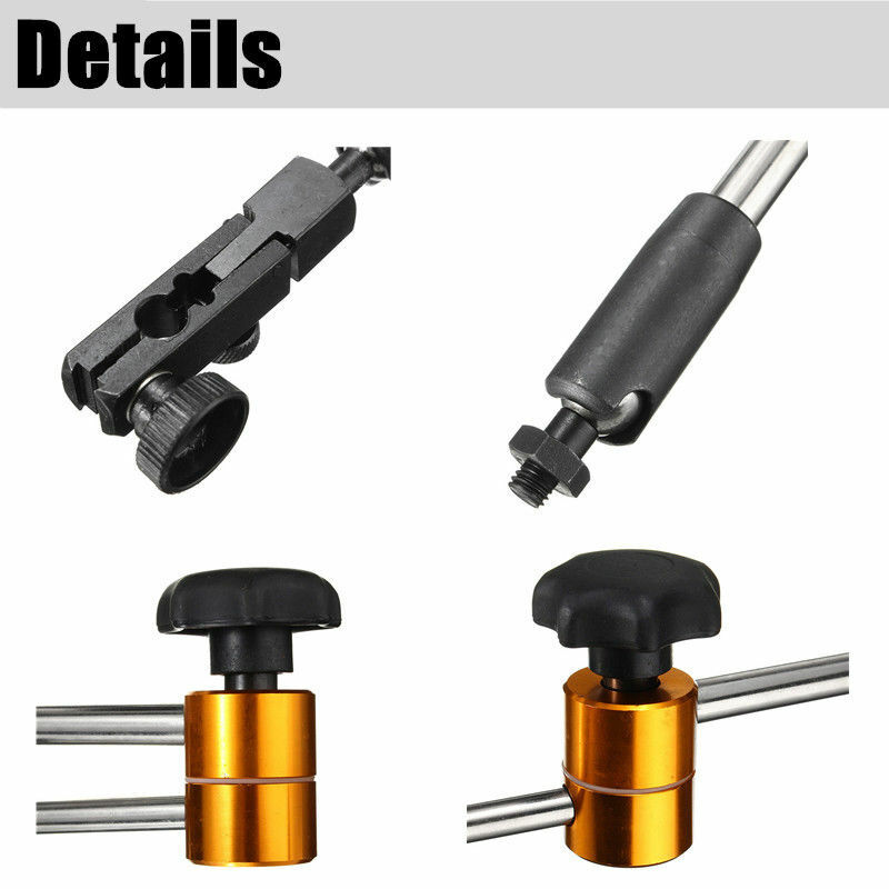 Universal Magnetic Metal Base Holder Stand Dial Test Indicator Flexible Tool Kit