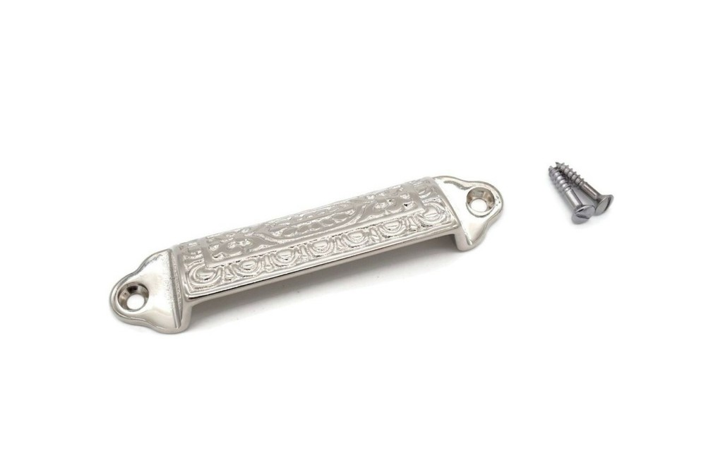 Brass Bin Pull Victorian Bin Cup Pull Marine Cabinet Pull Boat Bin Pull