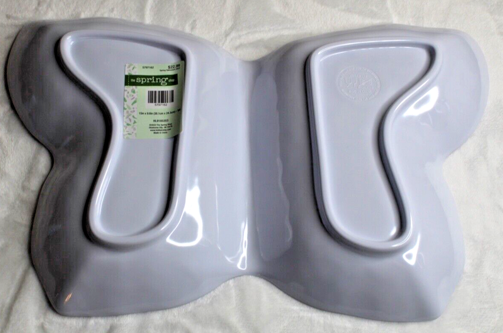 Butterfly Serving Tray Melamine 15in X 9.6in