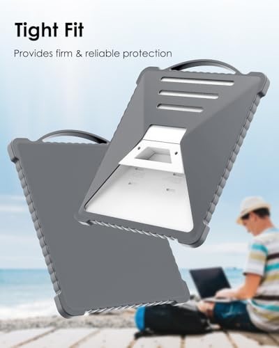 Grey Soft Silicone Starlink Mini Case Cover - Upgrade