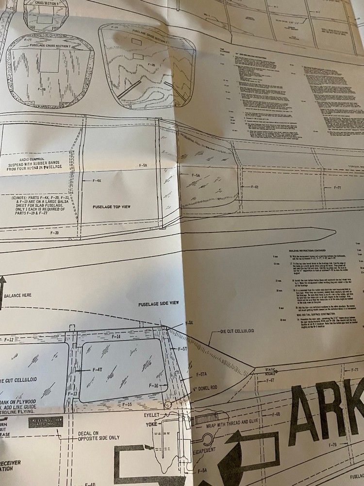 BERKELEY CESSNA BIRD DOG L-19 61'' SPAN BUILDING PLANS