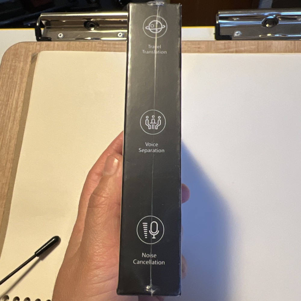 Timekettle Zero Translator Device for iPhone IOS - Black - NEW