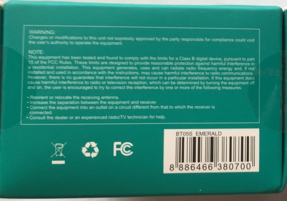 Nakamichi BT05S Series Bluetooth Round Speaker, Emerald