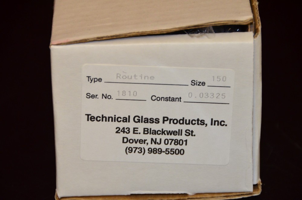 Technical Glass Products Cannon Routine Size 150 Calibrated Viscometer