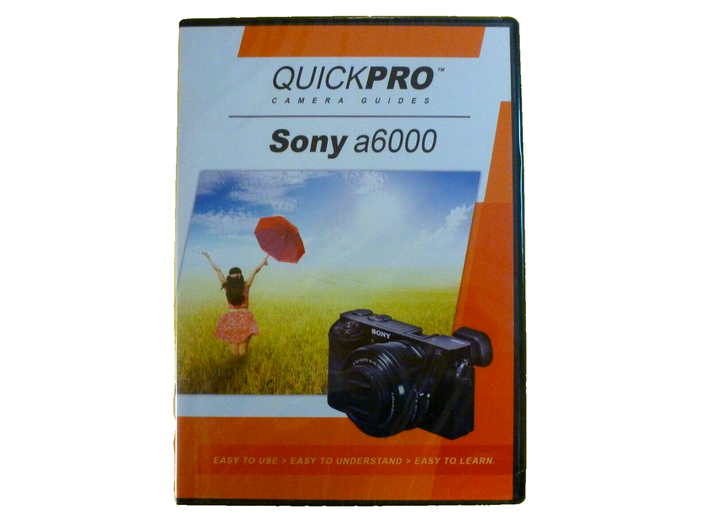 Sony A6000 Instructional DVD by QuickPro Camera Guides - 99
