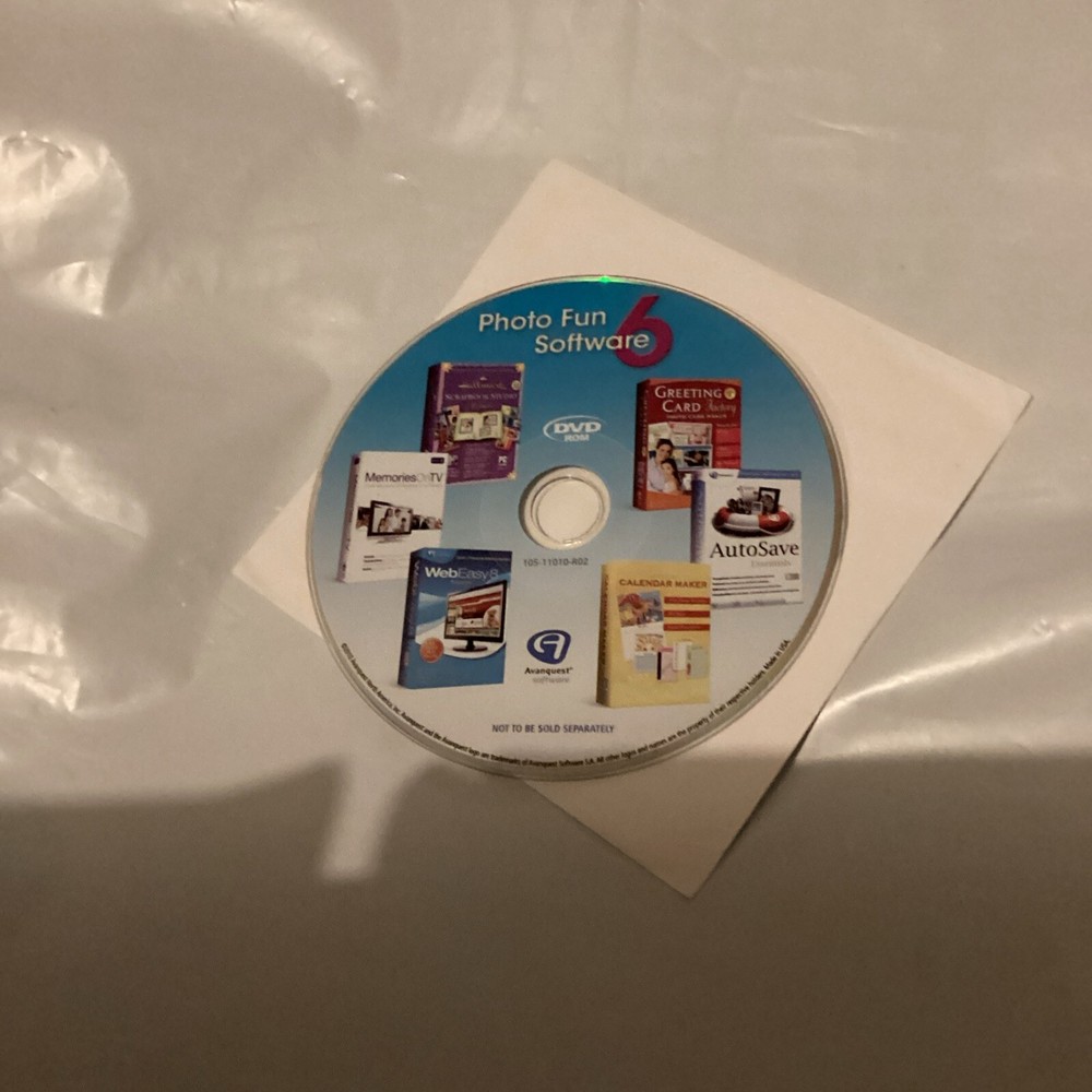 Photo Fun Software 6 - Various Programs (DVD)