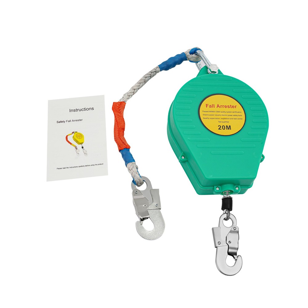 Self-Retractable Fall Arrester Fall Arrest Protector Fall Protection Gear 20m
