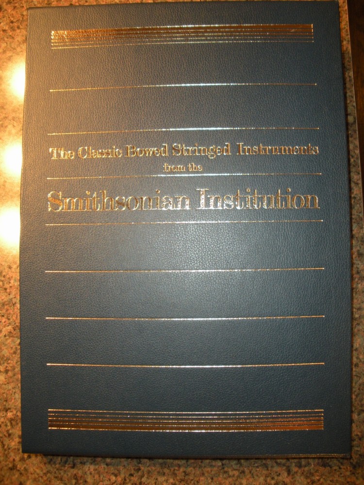 Classic Bowed String Instruments Smithsonian Institution Book 1986, Violins Bows