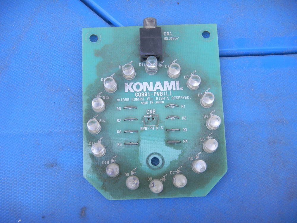 KONMI SENSOR PCB GO881 UNTESTED  arcade pcb board part  F-13