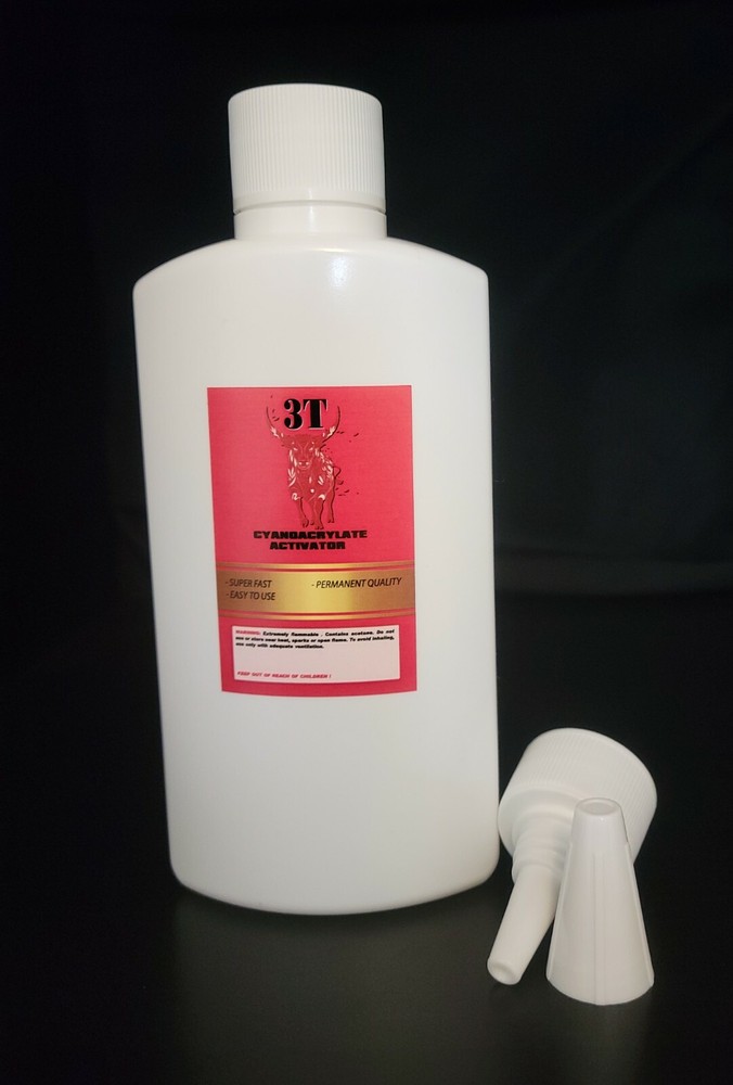 8 ounce refill bottle Kicker/Activator/Accelerator for CA super glue