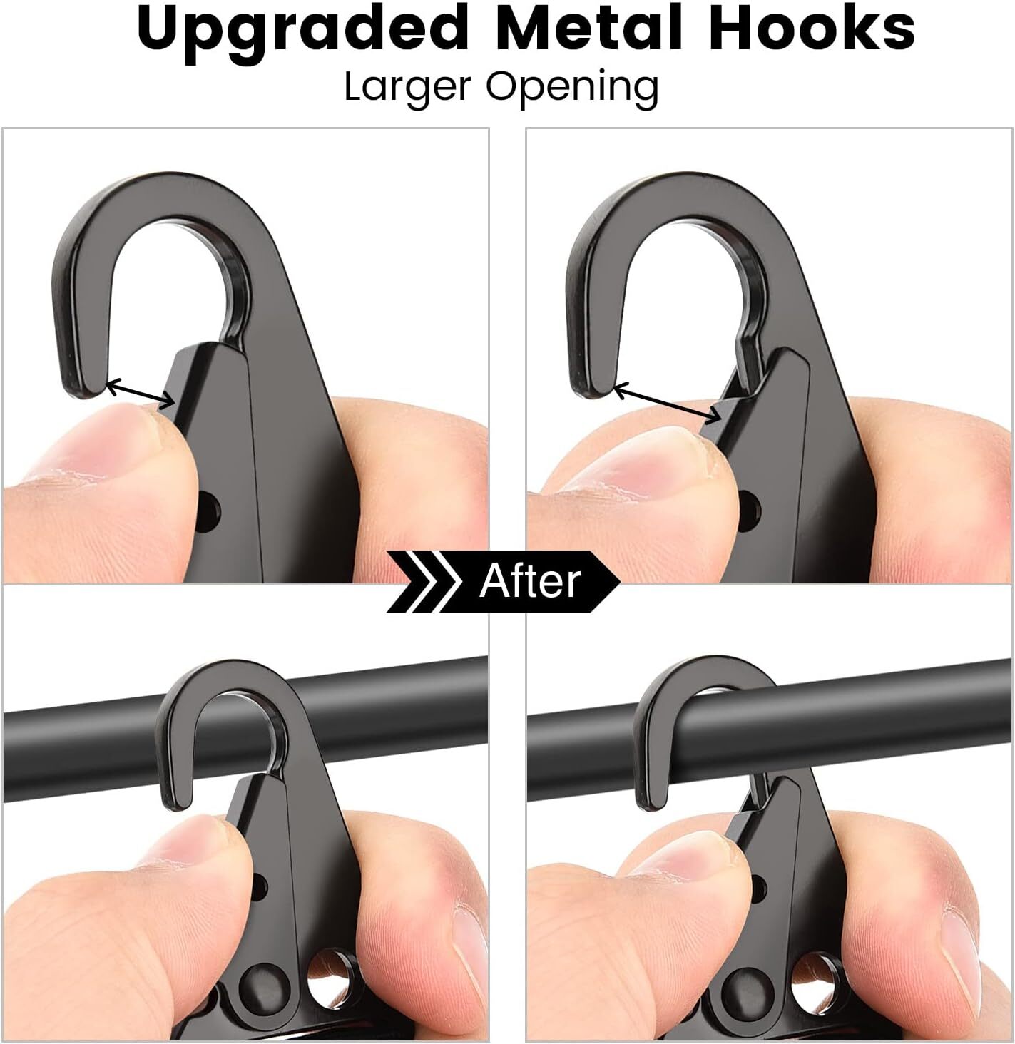 2 Point Traditional Gun Slings Standard Strap with Metal Hook for Outdoor Sports