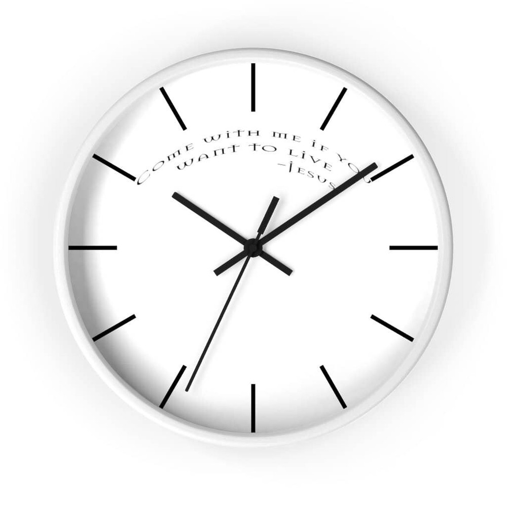 Wall Clock "Come with Me"