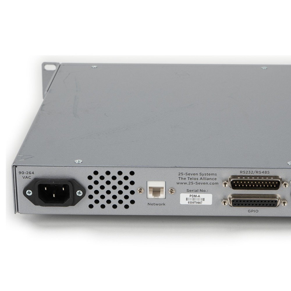 PDM-A Program Delay Manager by 25-Seven Systems / The Telos Alliance