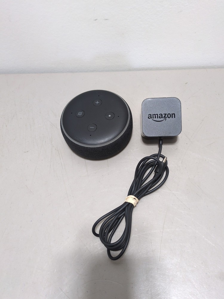 Amazon Echo Dot (3rd Generation) Smart Speaker with Alexa - Charcoal
