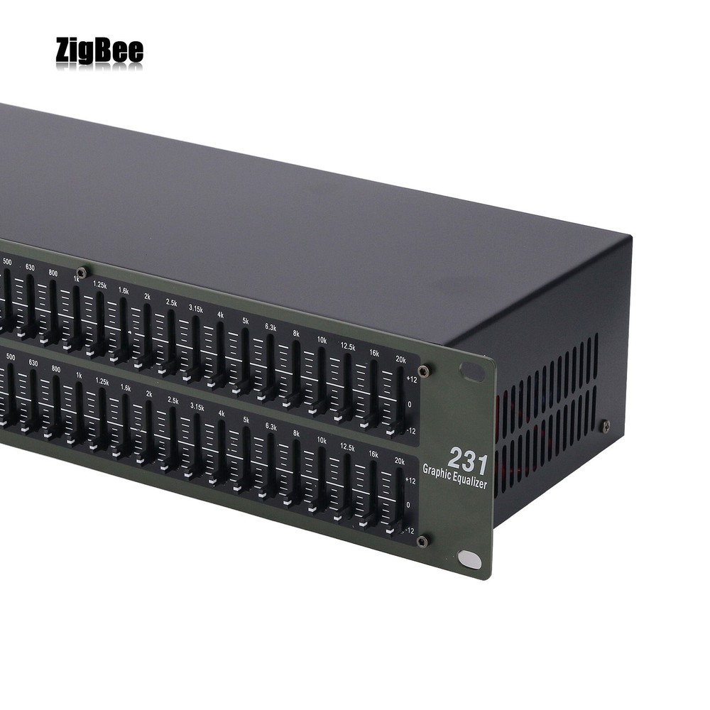 231 Dual 31 Segment Equalizer Professional Equalizer for Home KTV