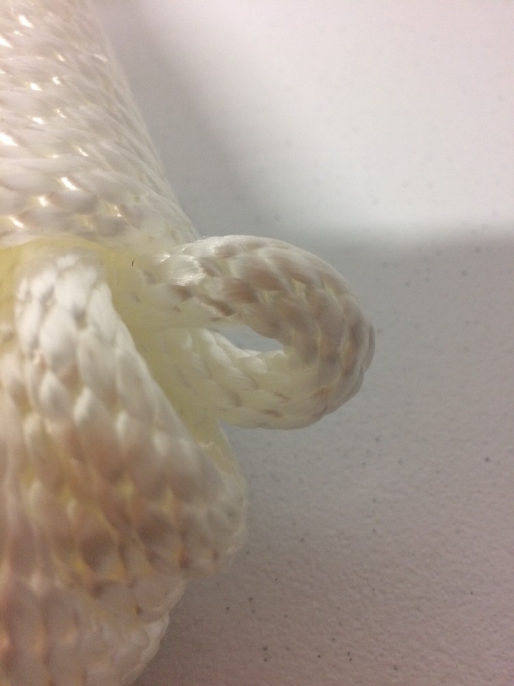 3/8in X 50ft Solid Braid Nylon Rope