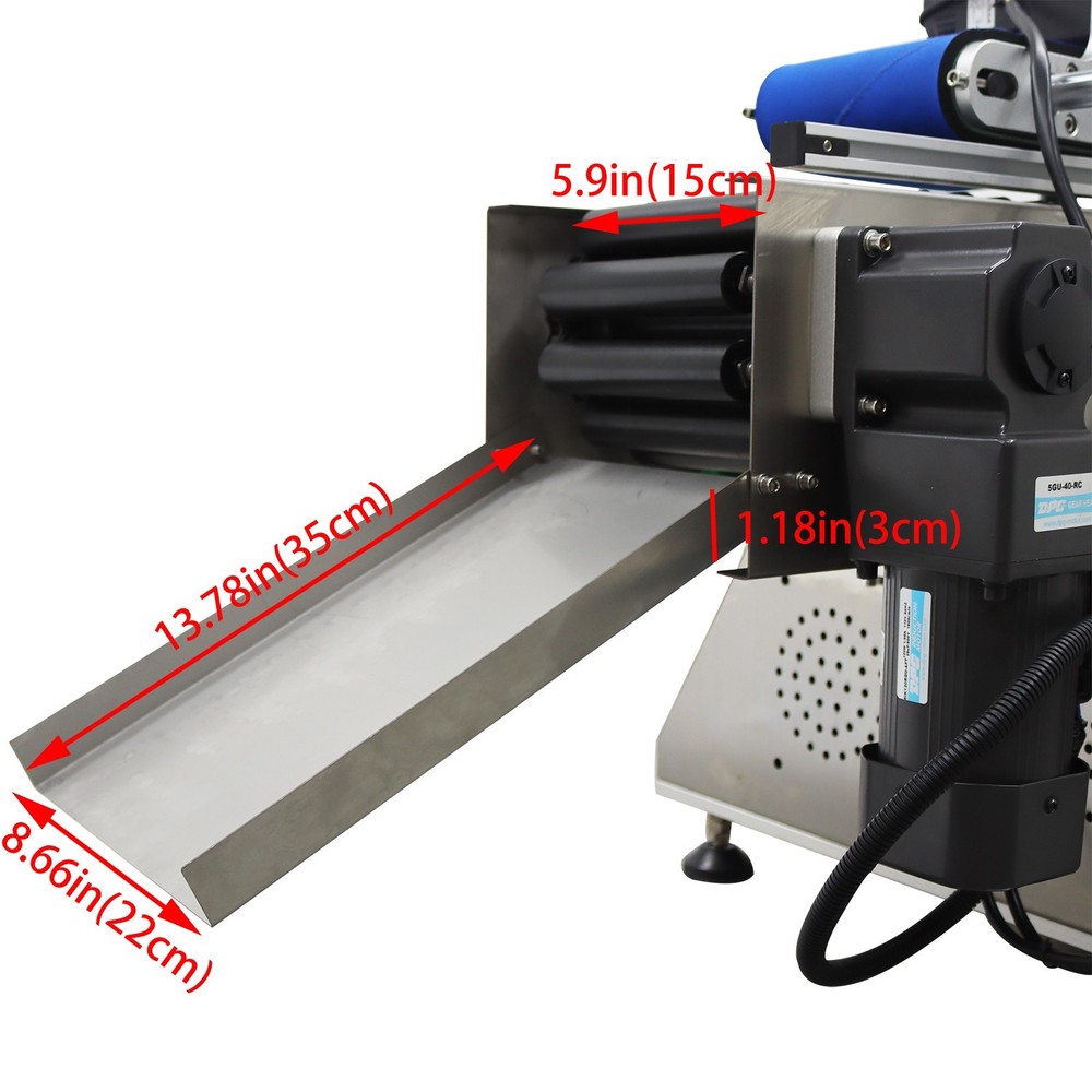 Horizontal Automatic Labeling Machine with Conveyor System for Bottles Labeling