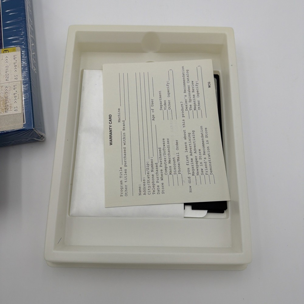 Easy Working The Planner Spinnaker IBM PC & Apple Complete Tested Working