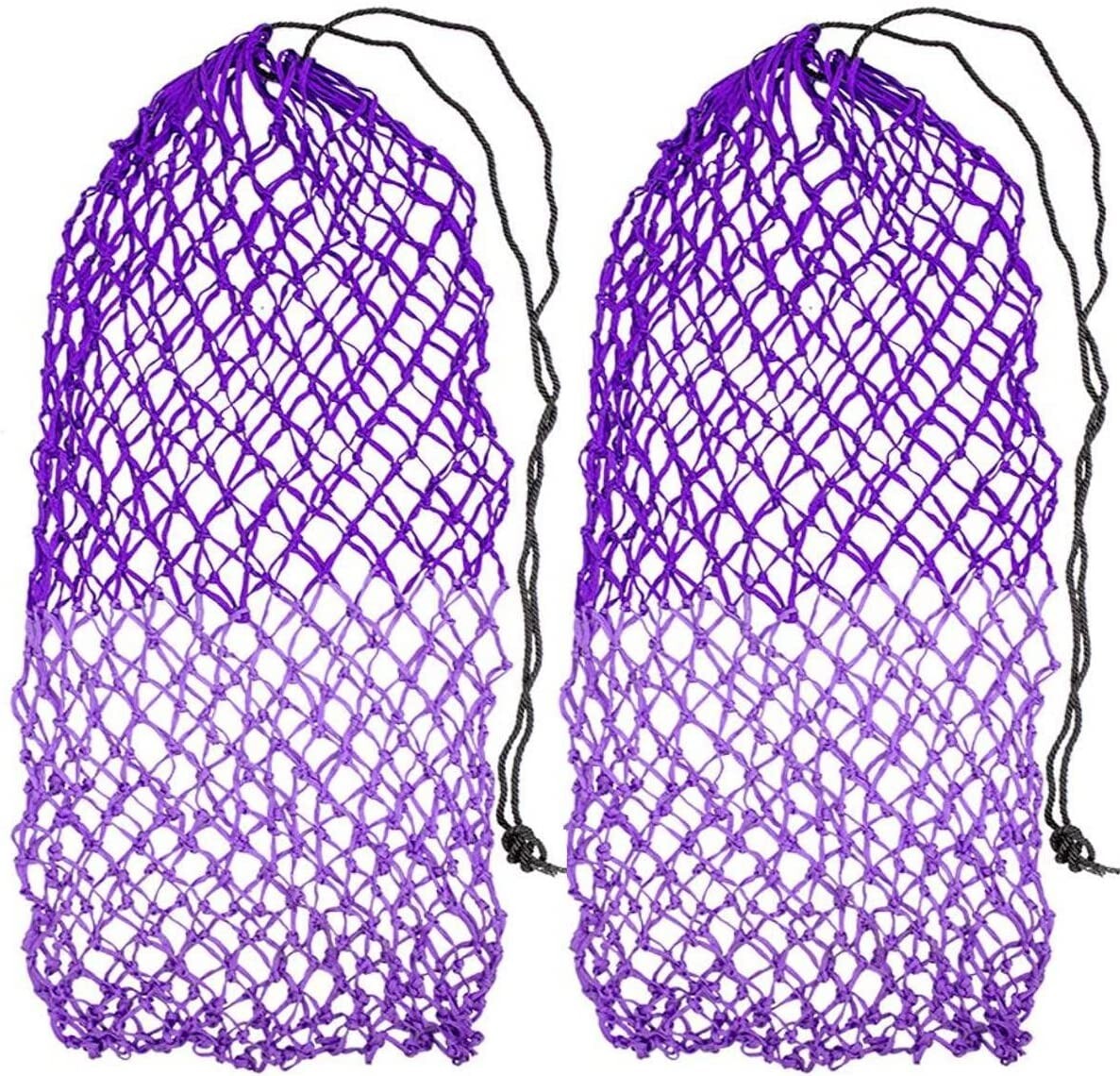 Derby Originals Superior Slow Feeder Soft Mesh Hanging Hay Net Horses Set of 2