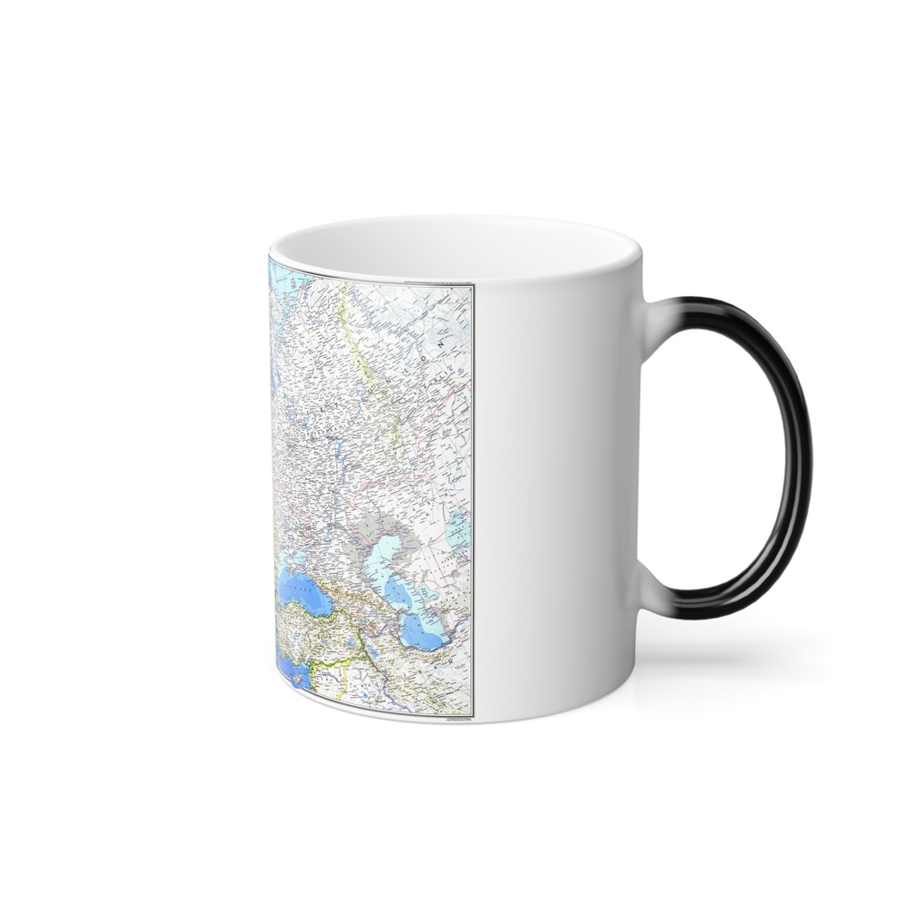 Europe (1983) (Map) Color Changing Mug 11oz