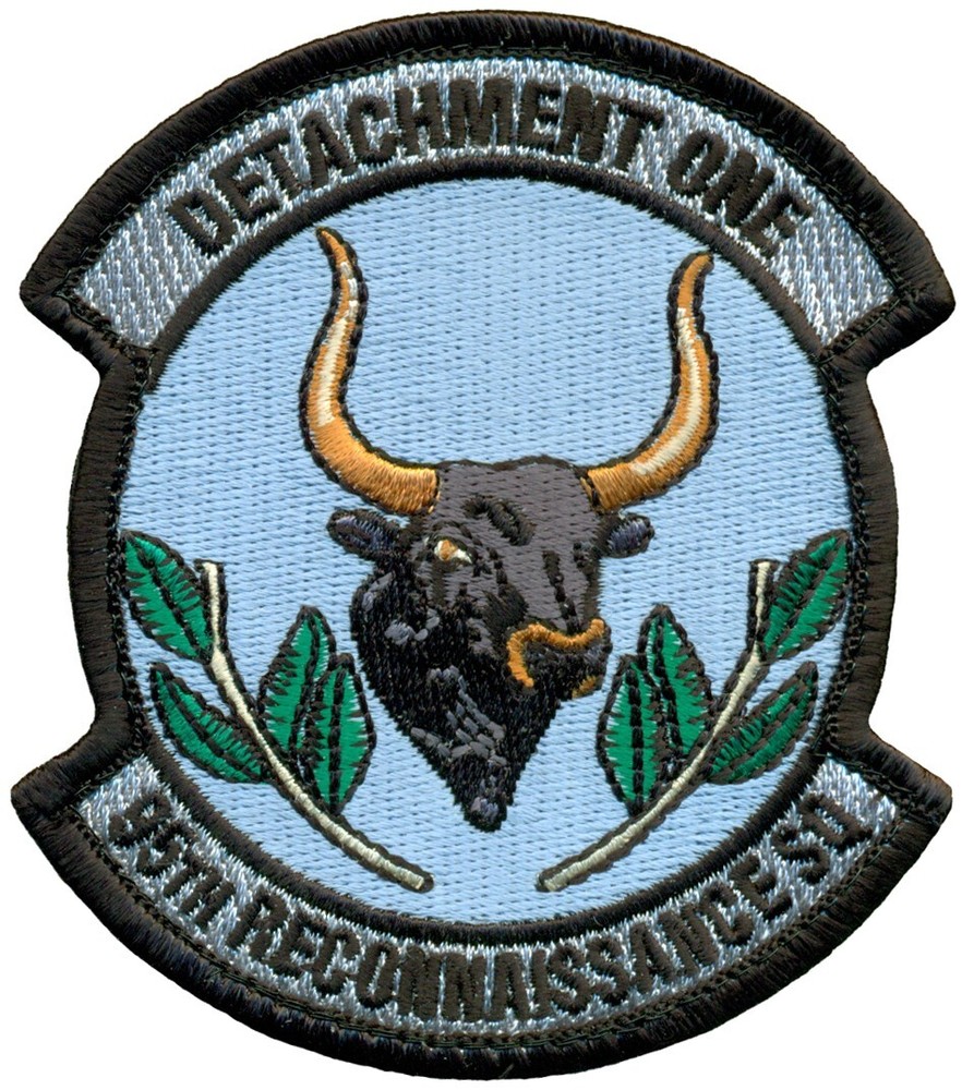 USAF 95th RECONNAISSANCE SQUADRON  PATCH – DET-1
