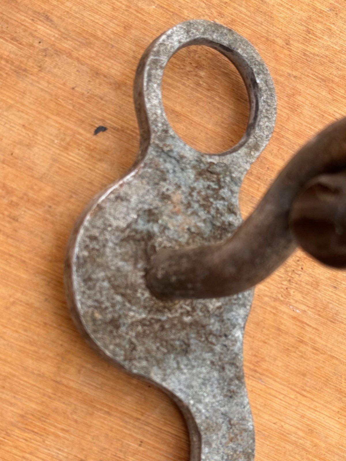 Vintage Aluminum Western Port Bit w Copper Roller ~ 5" ~ Crockett Renalde???