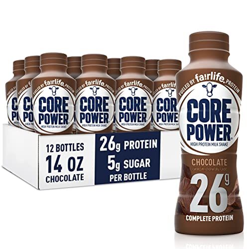 Fairlife Core Power 26g Protein Milk Shakes, Ready To Drink for Workout Recovery