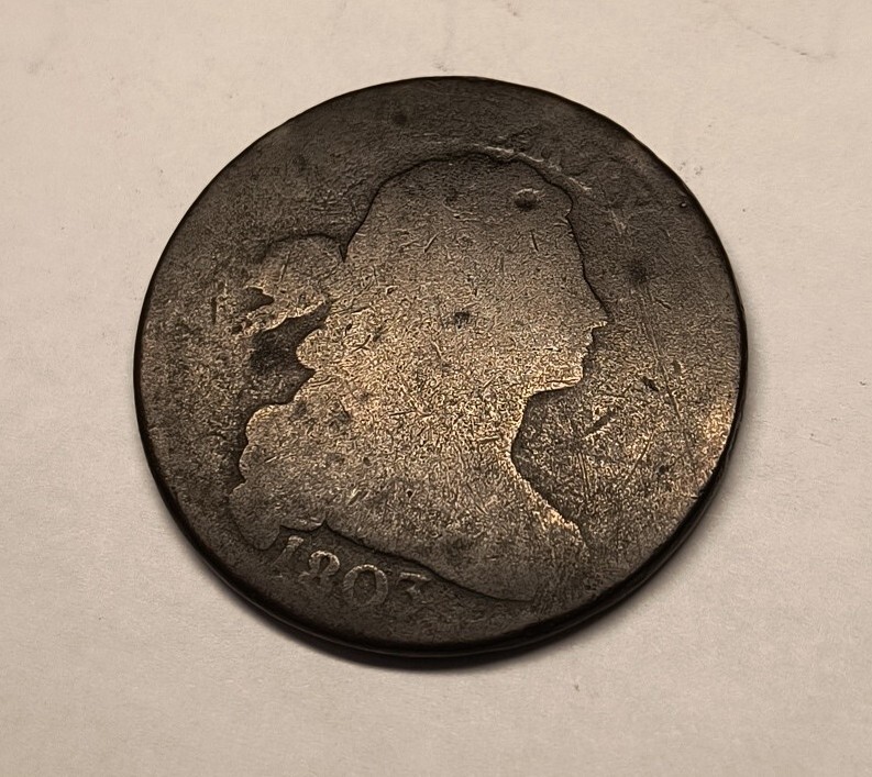 Large cent 1803 Penny Draped Bust