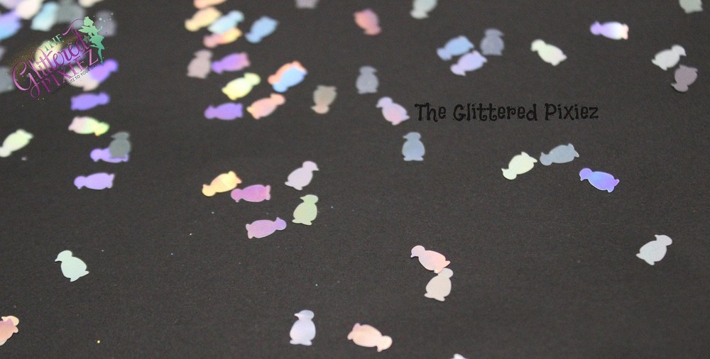 CHILLY WILLY PENGUIN shape holographic Glitter- Pixie Shapes-