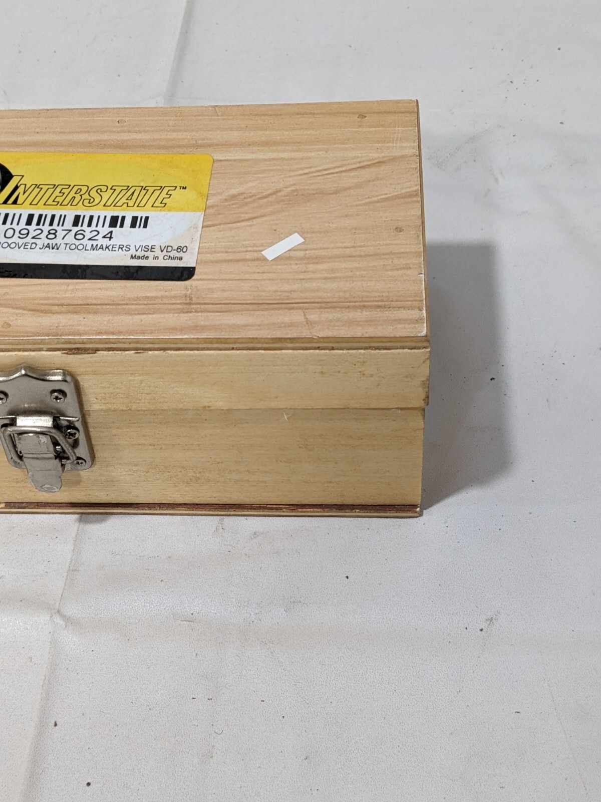 Interstate Toolmaker's Vise 2-3/8" Jaw Width 2-1/8" Jaw Opening Cap 09287624