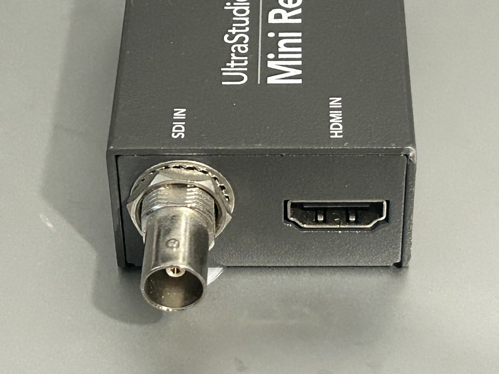 Blackmagic Design UltraStudio Mini Recorder Streaming Device Thunderbolt
