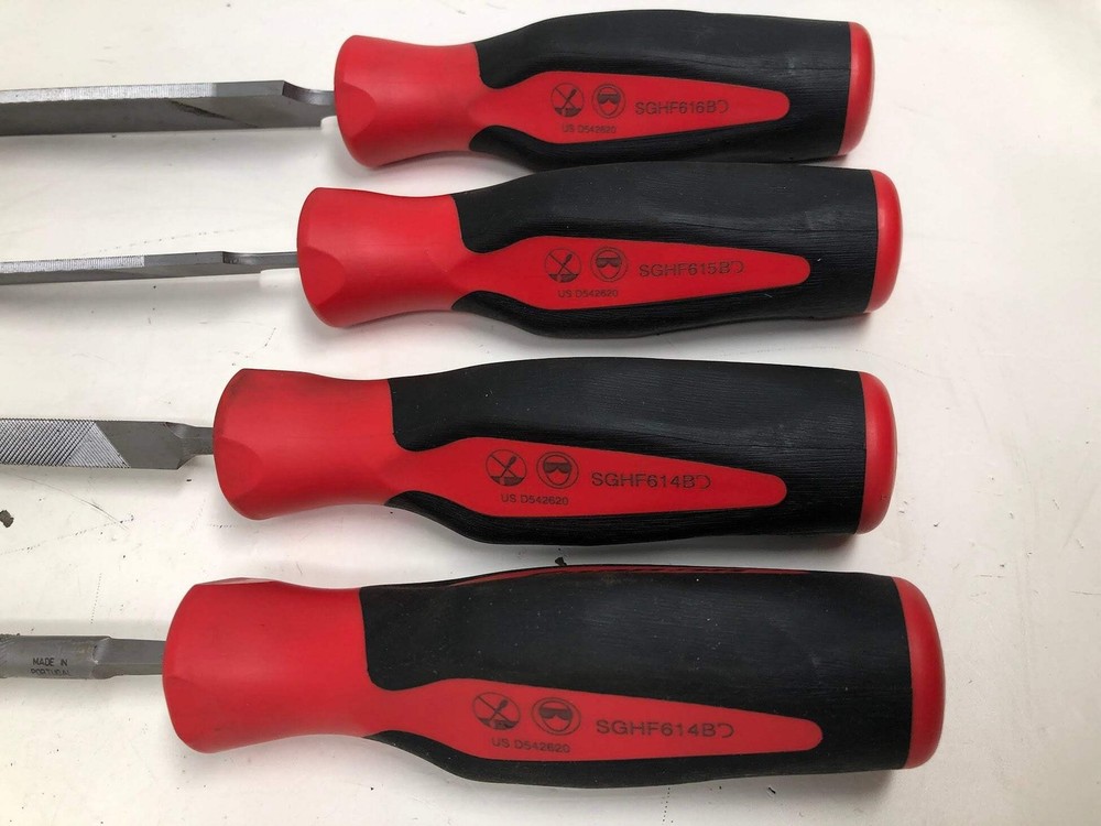 SGHBF500A Snap-On Mixed File Set + Pouch (4pc)