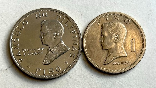 PHILIPPINES 2 COINS