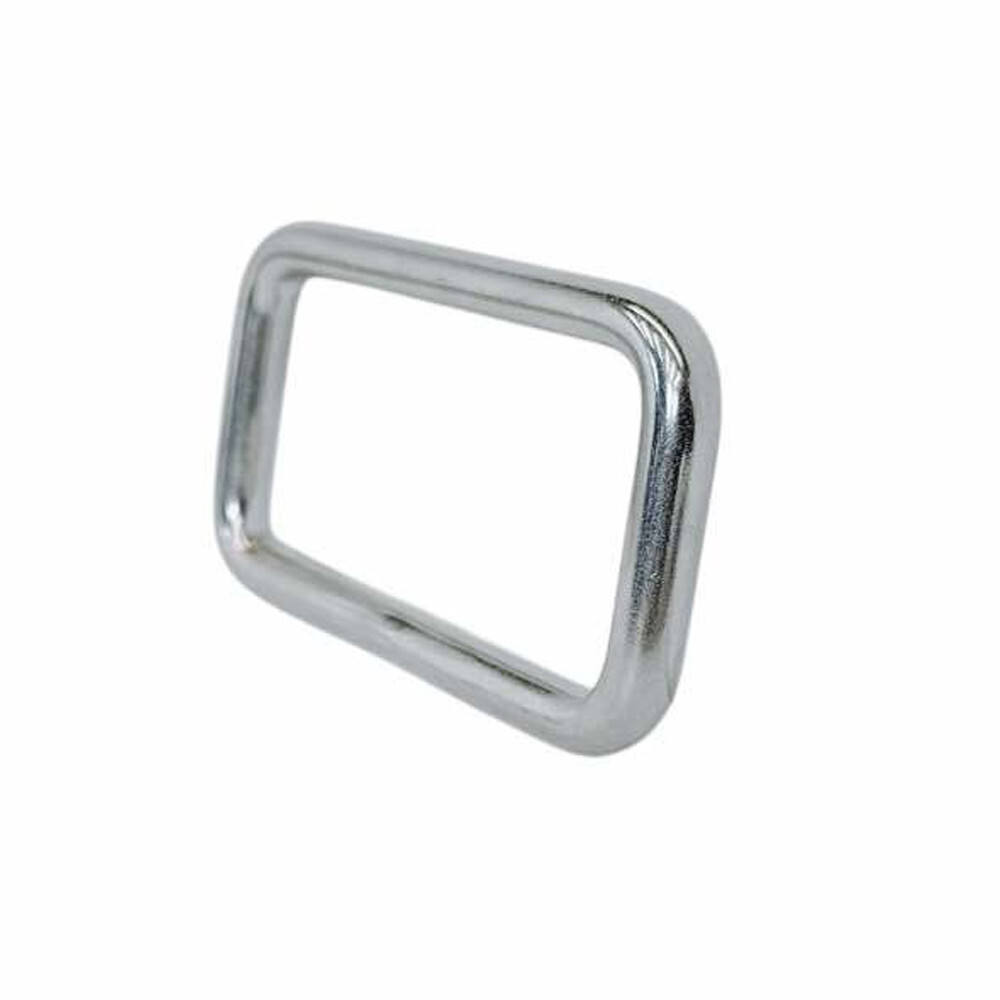 5/16" x 3" Mil Spec Rectangular Ring Rectangle Link T304 Stainless Steel 4 PCS